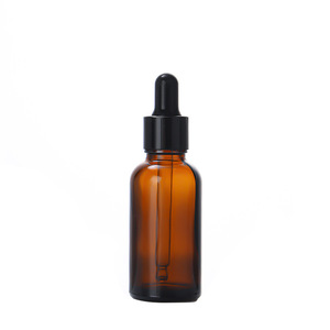 Garrafas de óleo essencial com conta-gotas 5ml 10ml 15ml 20ml 30ml 50ml <span class=keywords><strong>100ml</strong></span> vidro âmbar cosméticos garrafas de soro vazio com conta-gotas