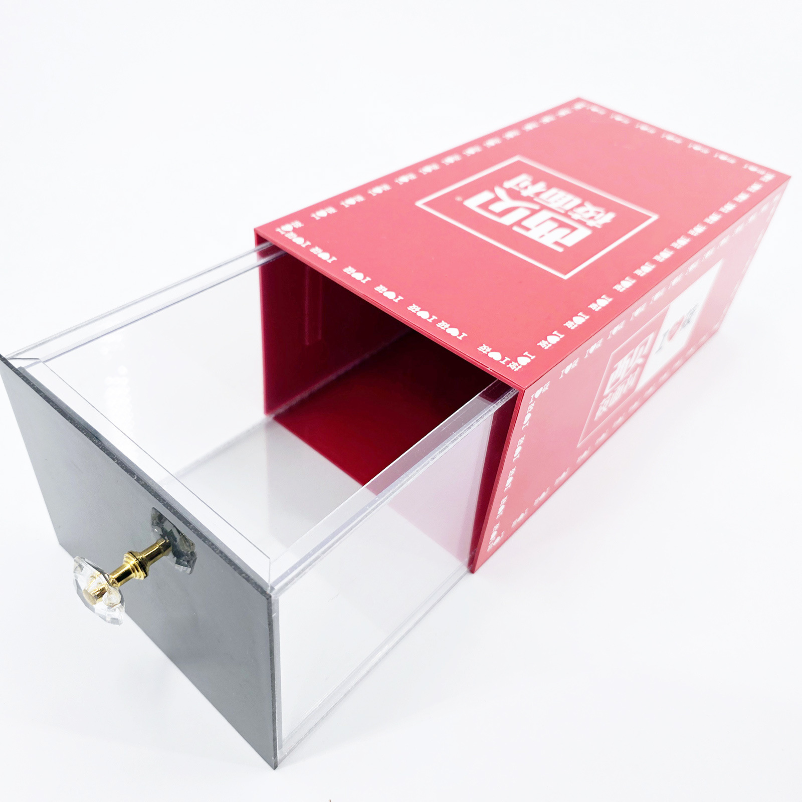 G0630 Caja extraíble acrílica con diseño Xibei