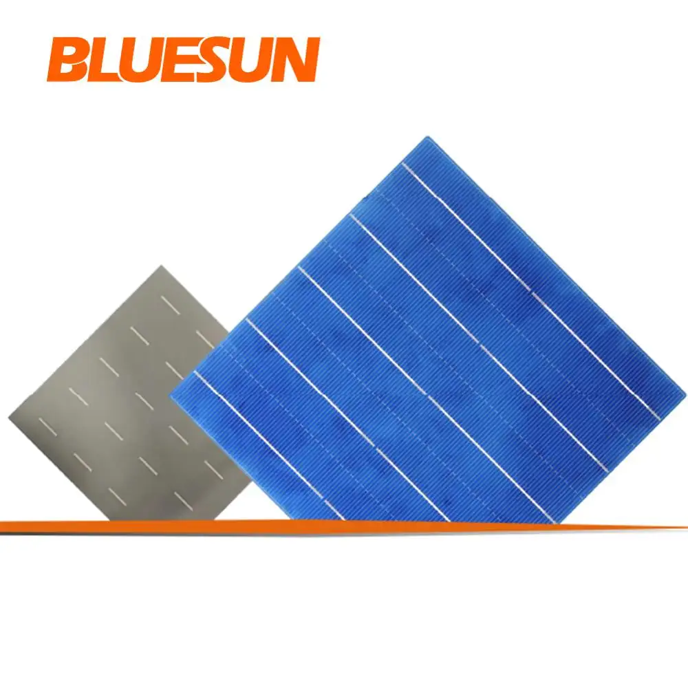 A grade 18% ~ 21% hohe effizienz PV modul zellen polykristalline silizium wafer 6x6 solarzelle