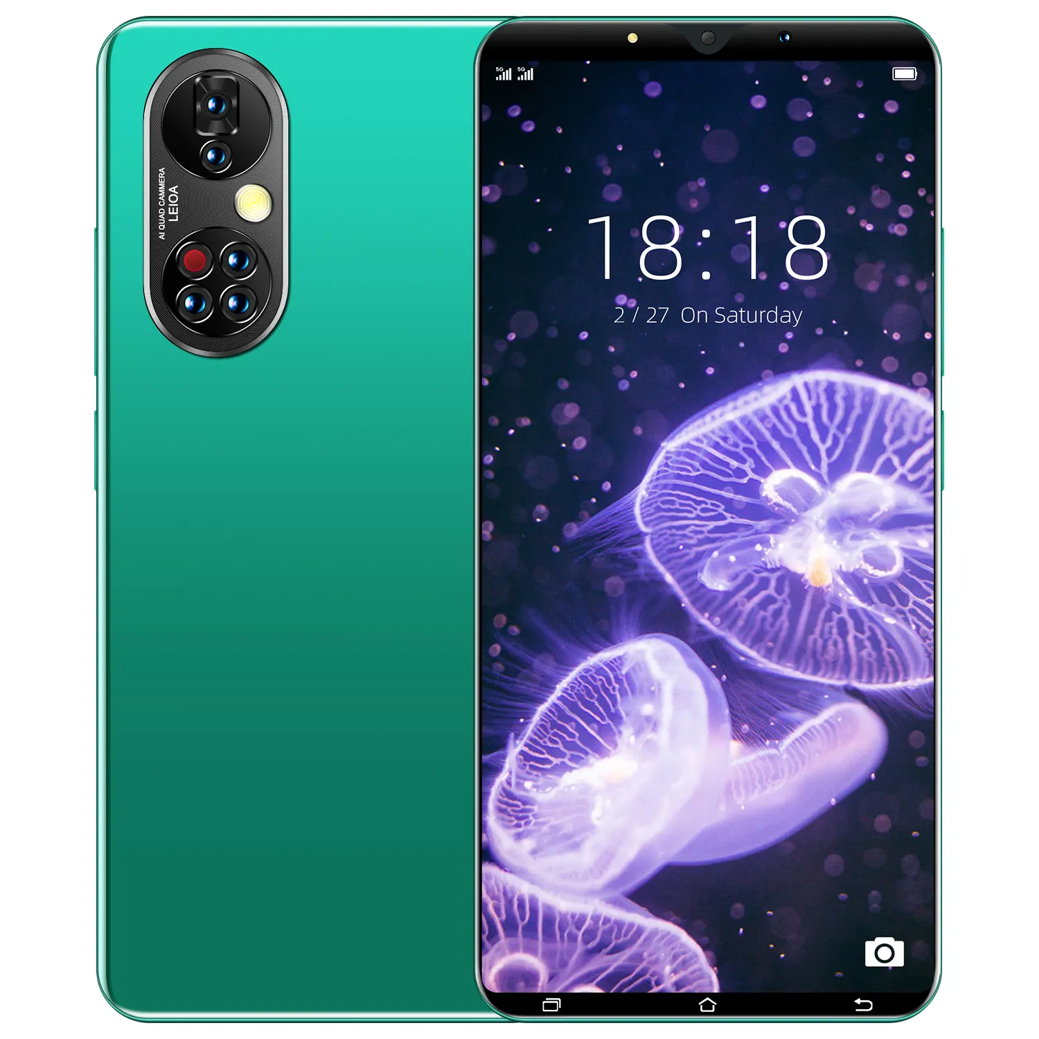 2022オリジナルグローバルバージョンスマートフォンP50Pro5.3インチ大画面デュアルカードデュアルスタンバイ16GB768GB携帯電話用