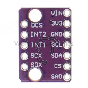 Sensor giroscópico de ángulo de inclinación, acelerómetro de GY-LSM6DS3, transmisión IIC/SPI, módulo electrónico de la serie GY - Product Image 4