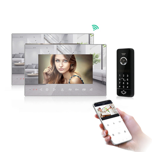 Tuya Smart Intercom System Code Zugang Schluck Video Tür Telefon mit IC-Karte Ent sperr funktion - Product Image 1