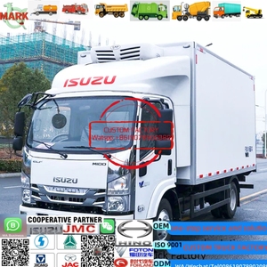 Yeni 3-5 ton hafif dizel Cummins manuel Van kamyon 4*2 4*4 kutu kargo buzdolabı kamyon lojistik çözüm - Product Image 2