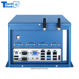 I3/I5/I7 Cpu Industrial Mini Desktop Pc 2 Lan Ethernet Ports Mini <strong>Computer</strong> Ddr4 Intel <strong>Computer</strong> 8g 256g Wifi Pc Low Power Host - Product Image 1