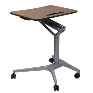 Standing Pneumatic Automatic Lifting <strong>Table</strong> <strong>Computer</strong> Office Lazy Adjustable Lecture Training Desk - Product Image 1