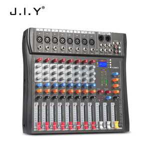 8-way Dj denetleyici mikser sahne bant performans USB Blueteeth DJ konsol karıştırıcılar ile ses ses ekipmanı/amplifikatörler/hoparlörler - Product Image 3