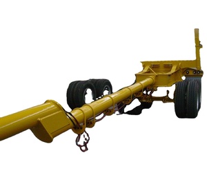 30-тонный полуприцеп для лесоматериалов и лесозаготовок из стали - Product Image 1