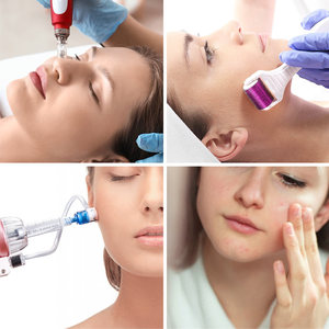 S yeni mikro-infüzyon Serum kiti anti-kırışıklık beyazlatma C vitamini nemlendirici tamir yüz Anti-aging EGF peptid ampul Serum