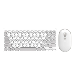 Diseño compacto ergonómico multicolor Receptor USB ultrasilencioso de 2,4 GHz Combinación de teclado y mouse inalámbricos ultrafinos - Product Image 2