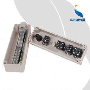 5-wege-druckknopf-schalterbox mit verschluss led-licht-steuerungsbox für wasserpumpe automatische elektrische projektionsbox kundenspezifisches gehäuse - Product Image 3