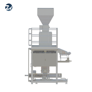 Pequeña economía Máquina de embalaje completamente automática Sistema de embalaje para 10kg 25kg 50kg Máquina de embalaje granular de bolsa abierta - Product Image 4