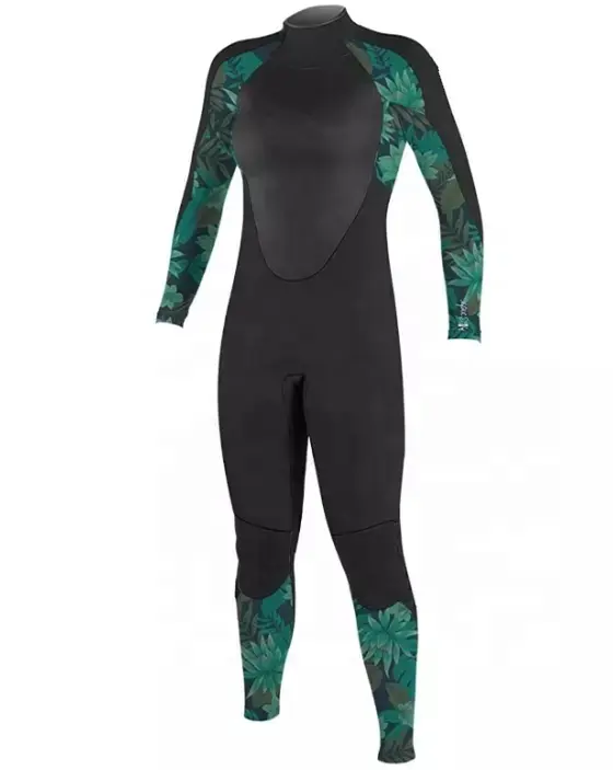 Yeni tasarım genç kızlar neopren tam vücut mayo dalış dalış Wetsuit