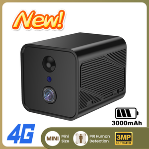 Mini interior 3000mAh batería Audio bidireccional AI Sensor de movimiento 4G CCTV APP Control 2K HD cámara de seguridad de visión nocturna - Product Image 4