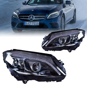 Yükseltme Ben.z AMG C63S <span class=keywords><strong>LED</strong></span> farlar tak ve mercedes-benz C sınıfı W205 için oynamak 2015-2018 4800 C200 C300