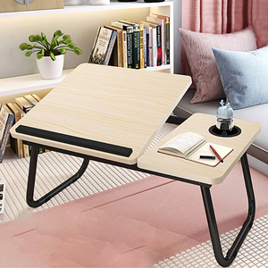 Precio barato de fábrica, diseño colorido, escritorio de ordenador plegable, cómodo Escritorio de cama ajustable, mesa portátil plegable para ordenador portátil - Product Image 1