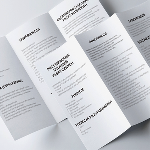 定制三折传单4页小册子小册子杂志目录小册子印刷 - Product Image 2