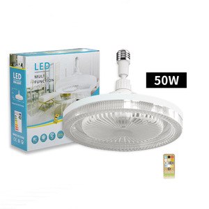 โคมไฟเพดาน LED E27ทันสมัยรีโมท5ดวงหรี่แสงได้3สีมัลติฟังก์ชันจับเวลาสำหรับมินิห้องนอนห้องนั่งเล่นสำนักงาน - Product Image 3