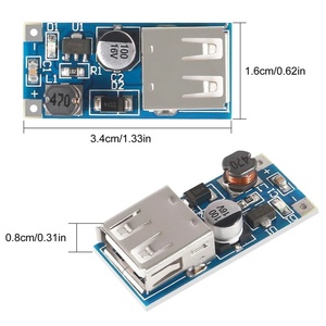DC-DC USB出力充電器コンバータステップアップパワーブーストモジュール0.9V〜5V 5V 600MA USBモバイル電源ブーストボード - Product Image 4
