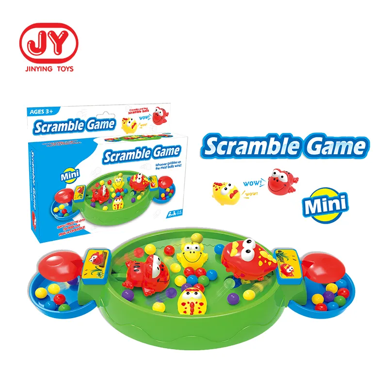 Juego de mesa interactivo de cocodrilo y Rana para niños, juguete de lucha para jugar en interiores