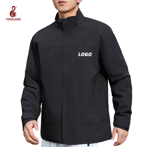 Özel tasarım ekibi üniformaları işlemeli Logo çekirdek açık kadınlar Unisex Softshell Jacke - Product Image 1