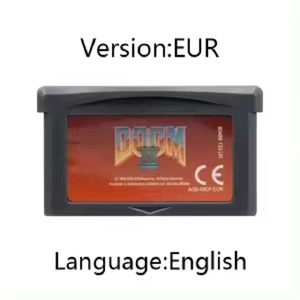 GBA oyun kartuşu 32 Bit Video oyunu konsol kartı Doom ben 1 Doom II 2 GBA için GameBoy Advance - Product Image 5