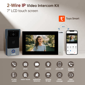 Trudian Video Doorbell Condominium Timbre Inteligente Con Camara Wifi <strong>2</strong> <strong>Way</strong> Audio Door Phone with Unlocking Door with Camera - Product Image 4
