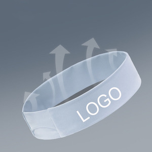 Hannuo Venda Quente Logotipo Personalizado Sweatband Cordas Elásticas Headband Suporte De Pulso Headband