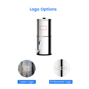 Máy lọc nước 304 thép không gỉ trọng lực lọc nước với berkey Lọc NSF chứng nhận - Product Image 5