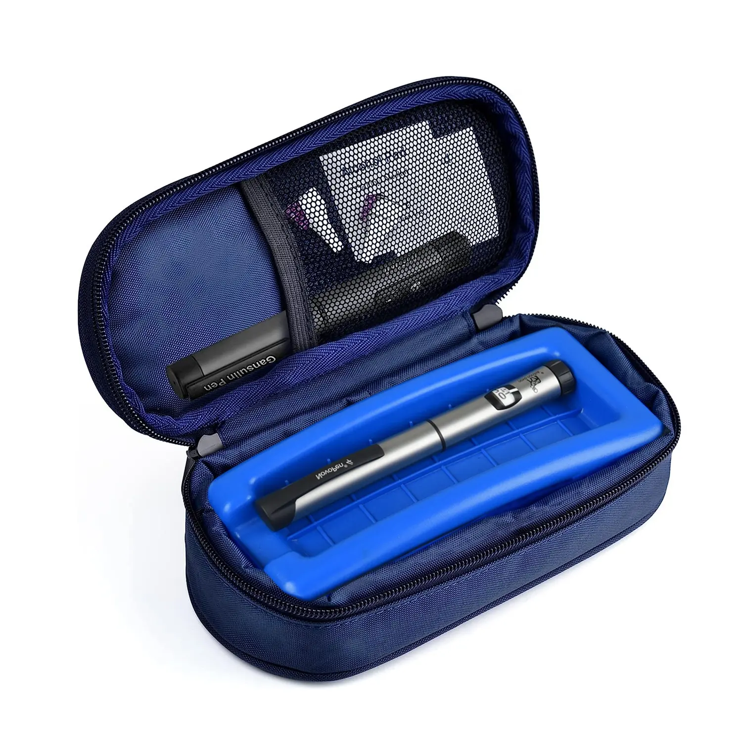 Insulin kühler Travel Case Diabetiker-Medikamenten kühler mit 350g Ice Pack Medical Cooler Bags