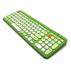 Office 2.4G Plug and Play Scissor <strong>Switch</strong> Silent Multi Device <strong>Bluetooth</strong> Ergonomic Rechargeable Colored Wireless <strong>Keyboard</strong> - Product Image 1