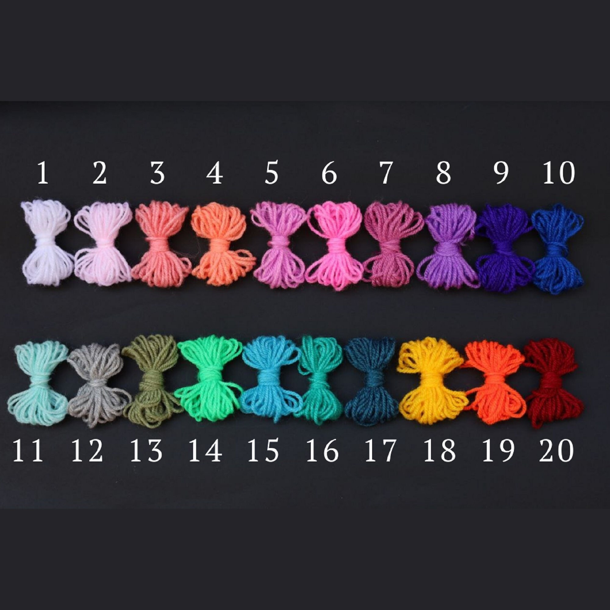 Choose any 7 colors