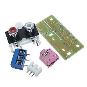 DIY Kit Audio Switch Board RCA 3,5mm Bloque de entrada de audio para amplificador Kit electrónico - Product Image 2