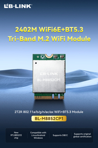 Realtek rtl8852cp1 Wifi 6E 802.11ax mạng không dây adapter với cho 5.3 2402M wifi6e + bt5.3 Tri-Band M.2 Wifi mô-đun - Product Image 2