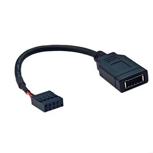 Cavo di intestazione USB2.0 9pin per digitare E scheda madre con comodi connettori frontali di tipo C per compatibilità Desktop