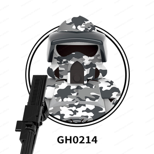 G0127 SW Movie ARF <strong>Commander</strong> Trauma 91st Corps Lightning Squadron Trooper Jungle Camo Plastic Building <strong>Blocks</strong> for Children Toys - Product Image 5