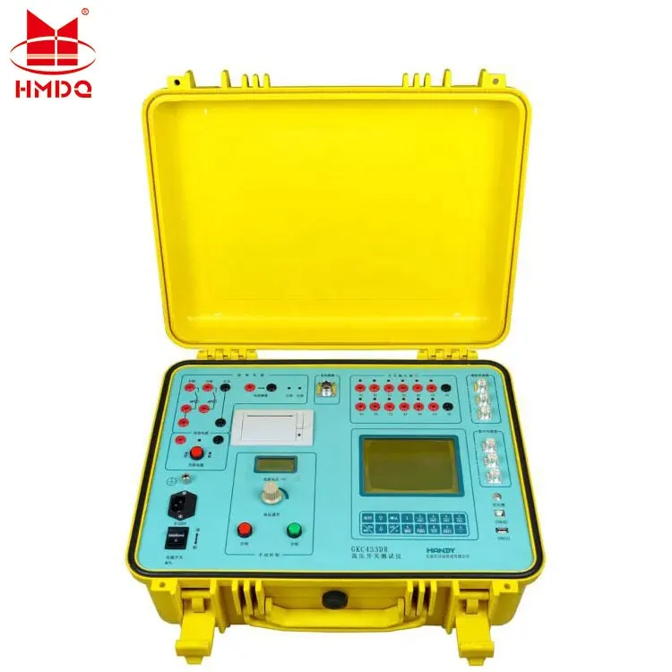 HM6080A Open TimeとClose Time Testing Circuit Breaker Analyzer Timing Test Equipment
