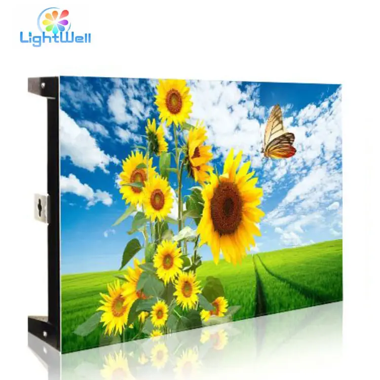 3840Hz Refresh Gabinete de servicio frontal magnético a todo color Mini Ultra Slim 2K 4K 8K HD Videos Pantalla LED interior de paso pequeño