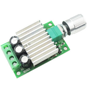 PWM DC Motor Gobernador 12V 24V 10A Controlador de CC de alta potencia Control de velocidad Interruptor de control de temperatura y luz - Product Image 2