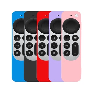 High Quality Stock Products Anti-Slip Half-Cover Colorful Silicone Smart <strong>TV</strong> Case for <strong>Apple</strong> TV6 Remote Control Protective Case - Product Image 6