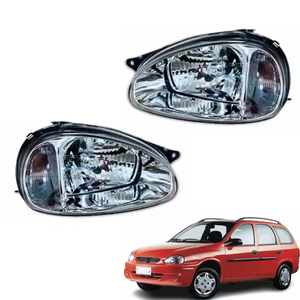 Chevy Chevrolet Opel Corsa 2000-2006 için yeni yedek halojen far ön far 2001-2005 modelleri için - Product Image 1