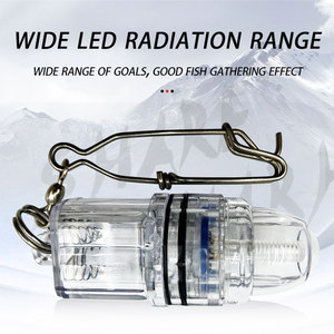 Deep <strong>Drop</strong> Fishing Light AA Battery Underwater Green Squid Net Floating Fish Attracting Lures Lamp With Fishing <strong>Swivel</strong> Pin - Product Image 3