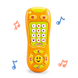 Eğitici müzikal telefon bebek Gamepad oyuncaklar ışık ve ses ile 2 adet ilginç çok fonksiyonlu oyuncak çocuklar için - Product Image 4