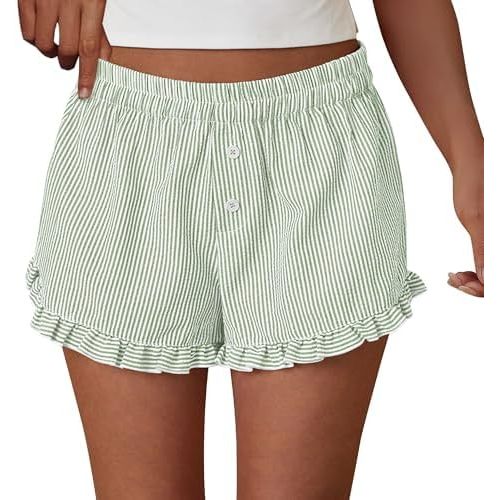 Striped Light Green