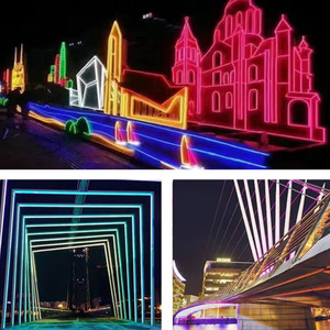 แถบแสงพลังงานแสงอาทิตย์กลางแจ้งกันน้ําลานบรรยากาศแสงไฟ LED สายที่สว่างเป็นพิเศษ - Product Image 2
