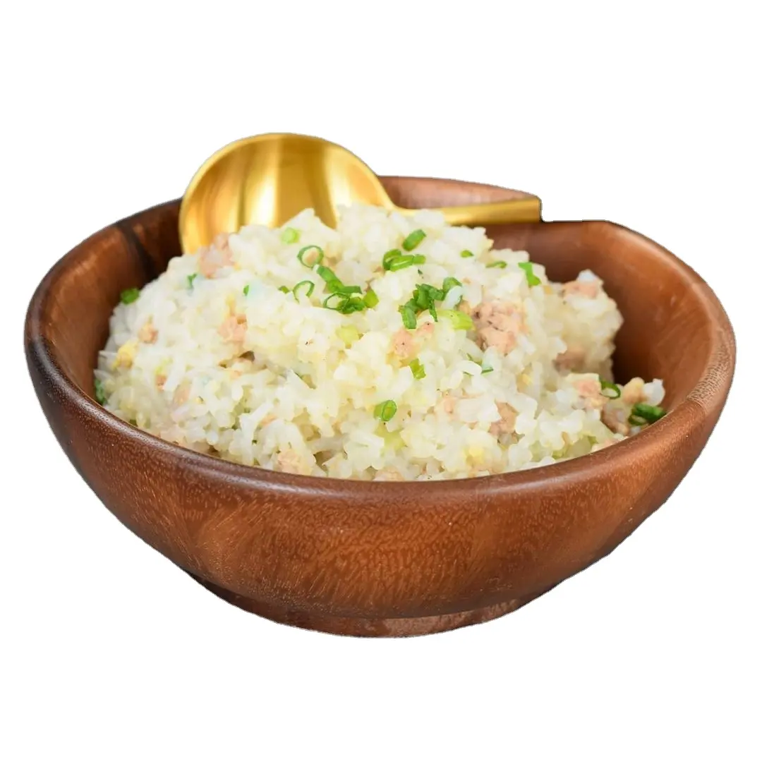 Barato al por mayor instantáneo listo para comer funcional vegano sin gluten fibra dietética konnyaku konjac shirataki arroz con bajo contenido de carbohidratos