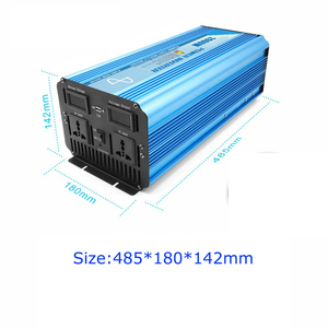 Energia solar Boa qualidade 2000w <span class=keywords><strong>12v</strong></span> <span class=keywords><strong>220v</strong></span> inversor de energia com carregador lifepo4 carregador inversor 2KW UPS