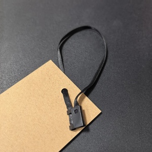 Etiquetas de entrega de cuerdas de nailon para cerrar, sello de plástico, etiqueta colgante, cuerda de bucle, cinta de satén para ropa, cuerdas para etiquetas colgantes - Product Image 5