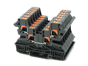 CE 1000V 32A Sn Plated Copper Alloy Push-in Screw <strong>Spring</strong> Cage <strong>Connection</strong> <strong>Terminal</strong> <strong>Block</strong> - Product Image 2