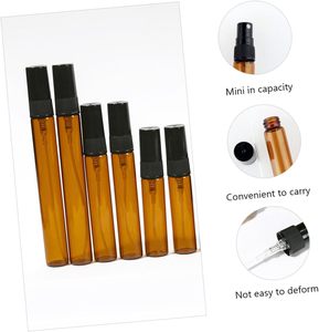 2 ML <strong>2.5</strong> ML 3 ML 5 ML 10 ML Amber/Clear Glass <strong>Perfume</strong> Bottle Empty Cosmetics Spray Bottle Sample Test Tube Thin Glass Vials - Product Image 5