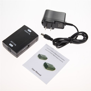 Digital Coax Coaxial RCA a óptico TOSlink a Coaxial SPDIF Adaptador convertidor de audio digital Soporte Dolby 5,1 DTS Sound - Product Image 6